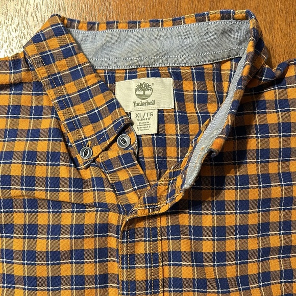SOLD. 2 for 1! Bundle of Men’s Timberland Long Sleeve Plaid shirts - Picture 3 of 7